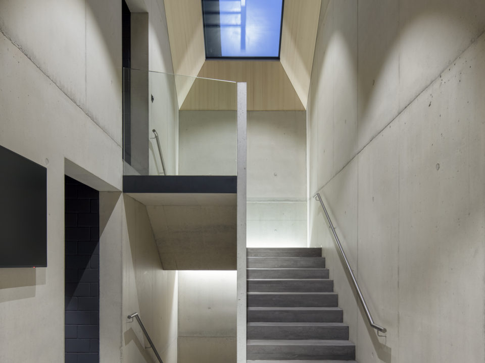 Haus des Weins Innenansicht Treppenhaus