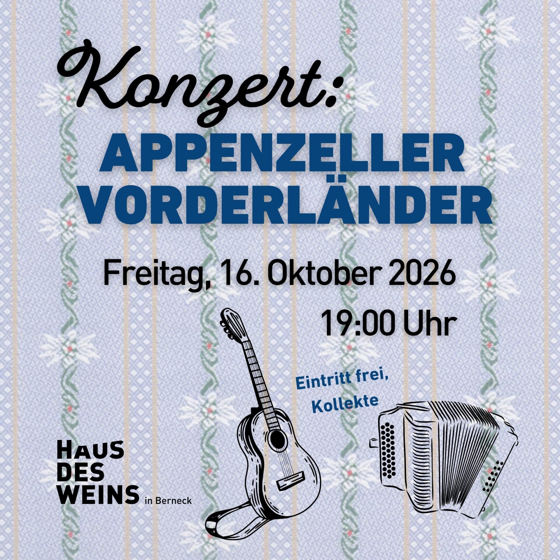 Konzert: Appenzeller Vorderländer