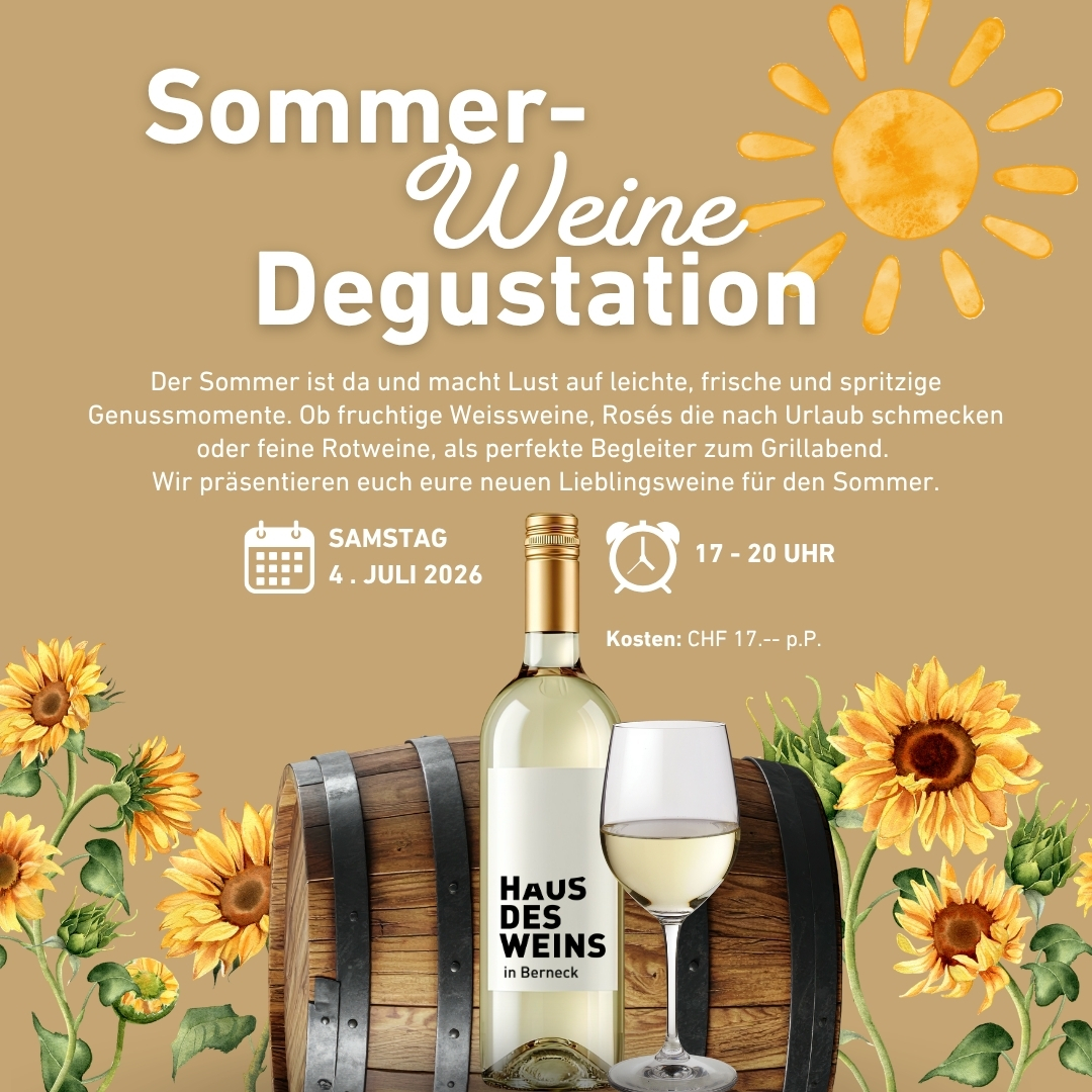Sommerweine-Degustation