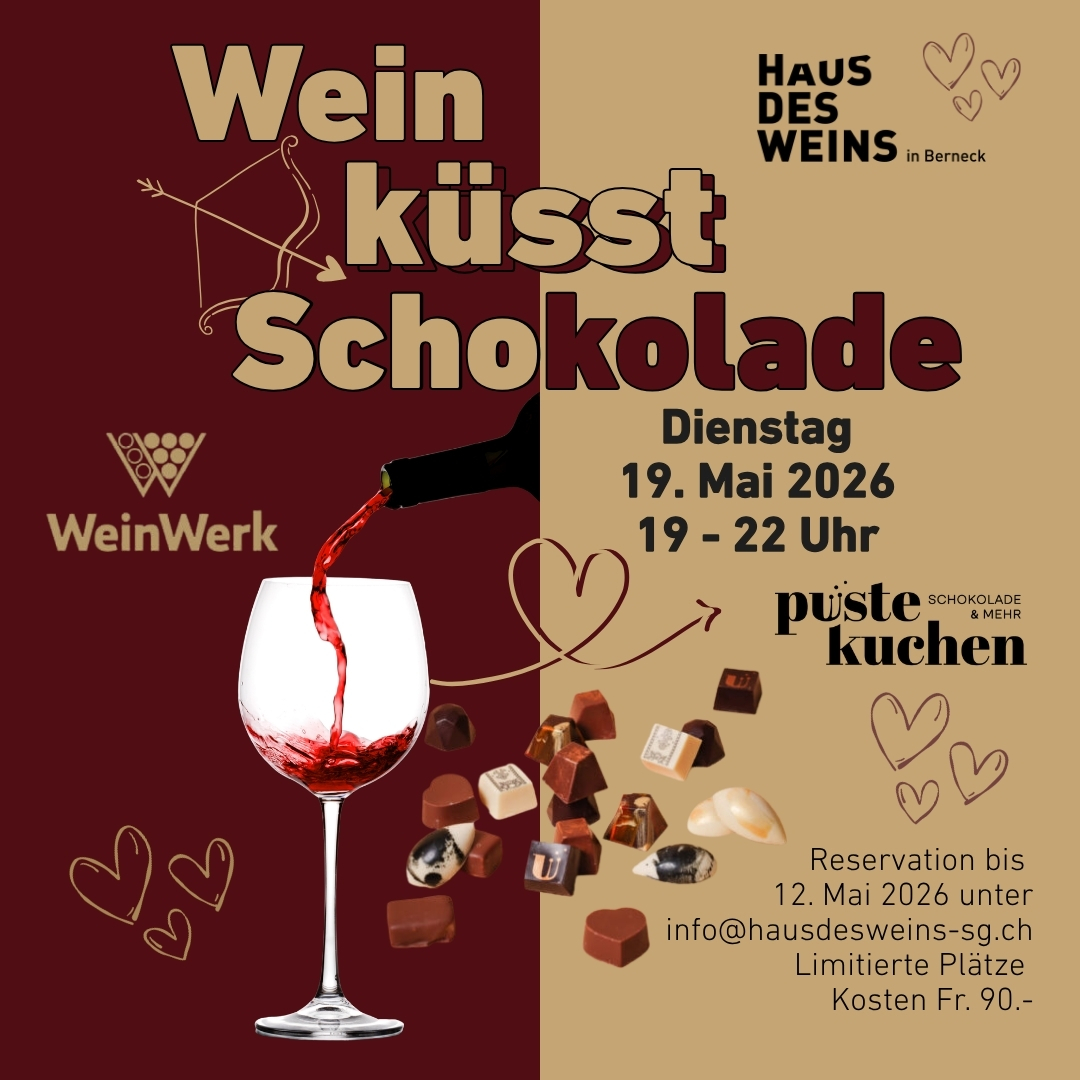 Winzer des Monats Mai: Wein küsst Schokolade mit dem Weingut WeinWerk Wienacht